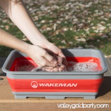 Wakeman 10L Collapsible Portable Camping Wash Basin 550646342